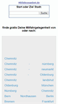 Mobile Screenshot of mitfahrangebot.de
