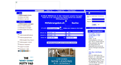 Desktop Screenshot of mitfahrangebot.ch