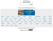 Tablet Screenshot of mitfahrangebot.ch