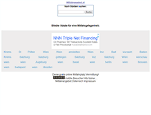 Tablet Screenshot of mitfahrangebot.at